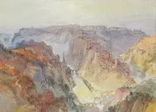 Luxembourg city from the Fetschenhof , 1839-1840. Creator: Turner, Joseph Mallord William (1775-1851)