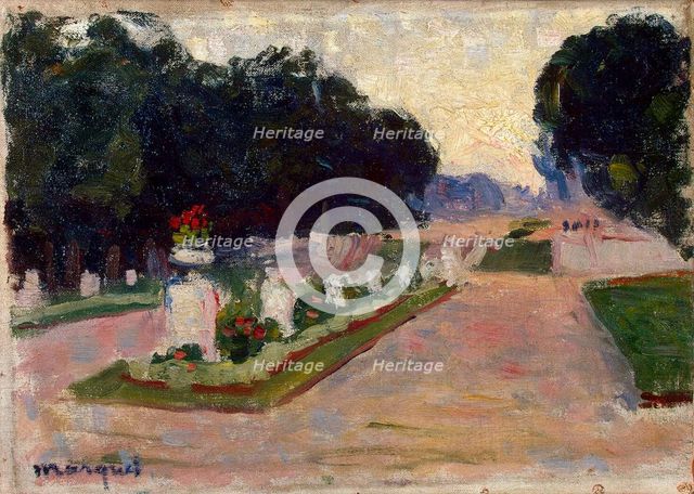 Luxembourg Gardens', 1901.
