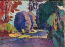 Luxembourg Gardens, 1901. Creator: Henri Matisse