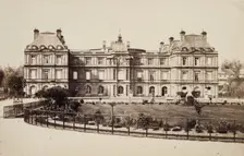 Luxembourg Palace, Paris, between 1860 and 1870. Creator: Edouard Baldus