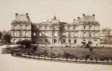 Luxembourg Palace, Paris, between 1860 and 1870. Creator: Edouard Baldus