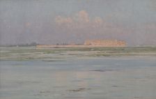 Luxor Temple, Egypt, c.1891. Creator: Henry Brokman