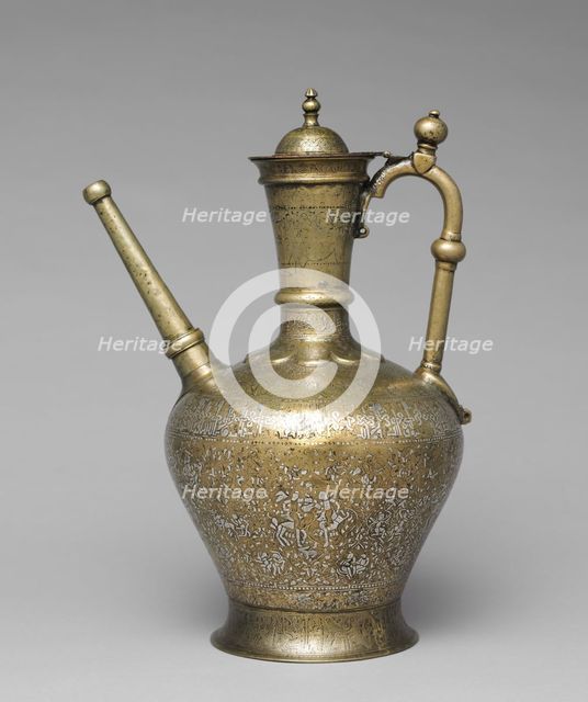 Luxury Ewer Extending Good Fortune to the Owner, 1223. Creator: Ahmad al-Dhaki al-Mawsili (Iraq).