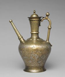 Luxury Ewer Extending Good Fortune to the Owner, 1223. Creator: Ahmad al-Dhaki al-Mawsili (Iraq)
