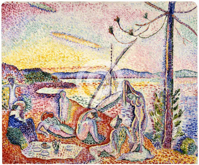'Luxury, Serenity and Pleasure', (Luxe, Calme et Volupte), 1904. Creator: Henri Matisse.