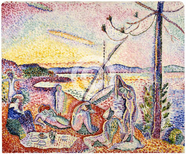 'Luxury, Serenity and Pleasure', (Luxe, Calme et Volupte), 1904. Creator: Henri Matisse.