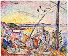 Luxury, Serenity and Pleasure (Luxe, Calme et Volupte), 1904. Creator: Henri Matisse