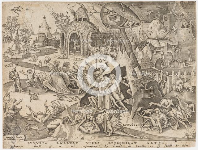 Luxuria or Lust, 1558.