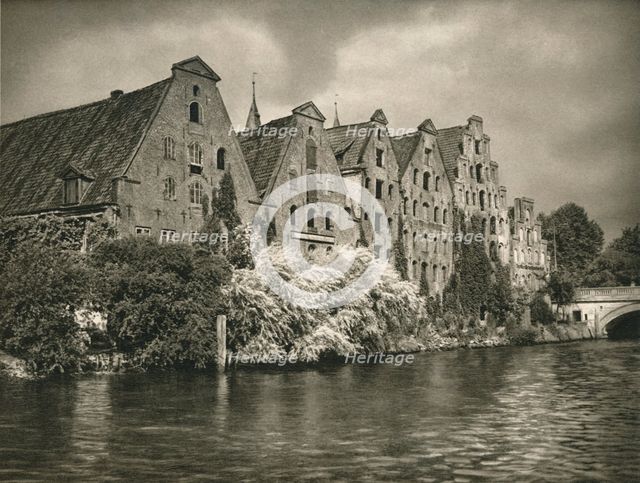 'Lubeck - Salt Warehouses', 1931. Artist: Kurt Hielscher.
