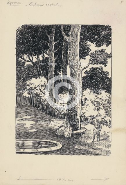 Lubomir stood..., 1928. Creator: Andrej Kovacik.