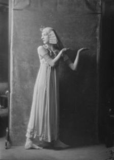 Lubovska, 1918 Feb. 1. Creator: Arnold Genthe