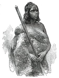 Lubra, a young Australian Woman, 1850. Creator: Unknown