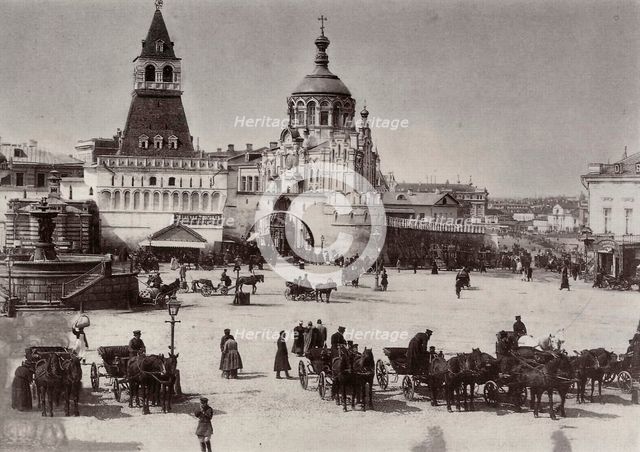 Lubyanka Square, Moscow, Russia, 1902. Artist: Otto Kirchner