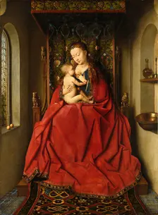 Lucca Madonna, c1437. Creator: Jan van Eyck
