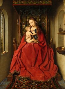 Lucca Madonna, c1437. Creator: Jan van Eyck
