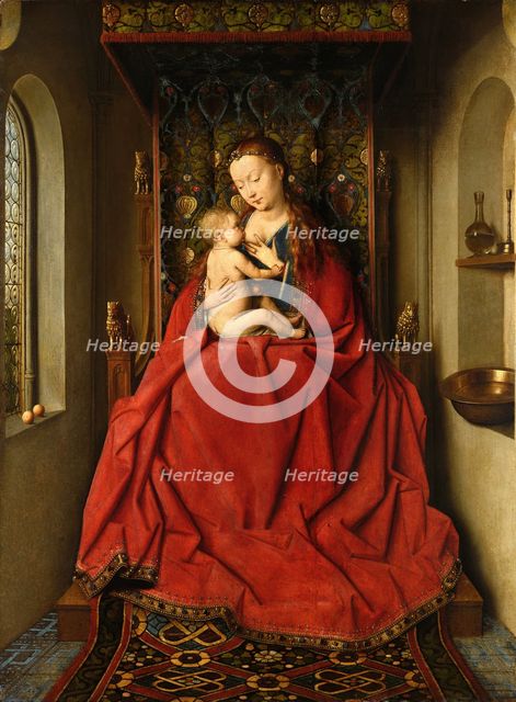 Lucca Madonna, c1437. Creator: Jan van Eyck.