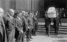 Luca Botta funeral, 1917. Creator: Bain News Service
