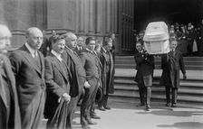 Luca Botta funeral, 1917. Creator: Bain News Service