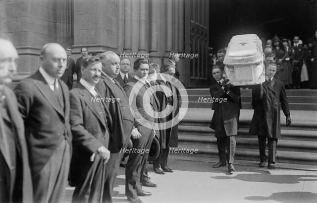 Luca Botta funeral, 1917. Creator: Bain News Service.