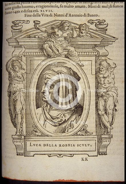 Luca della Robbia, ca 1568.