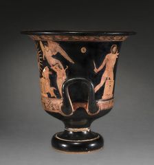 Lucanian Calyx-Krater, c. 400 BC. Creator: Policoro Painter (Italian), attributed to