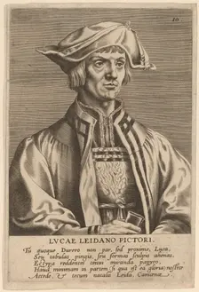 Lucas van Leyden. Creator: Hieronymous Wierix