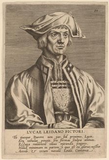 Lucas van Leyden. Creator: Hieronymous Wierix