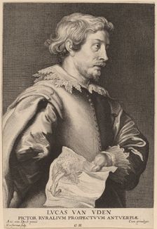 Lucas van Uden, probably 1626/1641. Creator: Lucas Vorsterman
