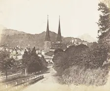 Lucerne, 1853-56. Creator: James Knight