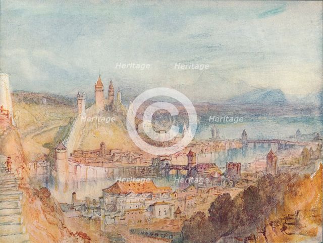 'Lucerne', 1909. Artist: JMW Turner.
