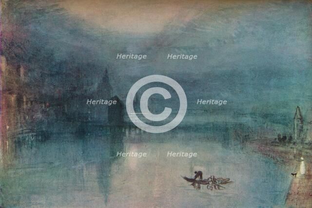 'Lucerne - Evening', c1842, (1946).  Creator: JMW Turner.