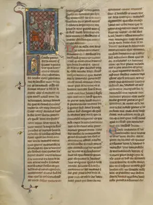 Luces Rescued by the Giant, about 1320-1340. Creator: Unknown