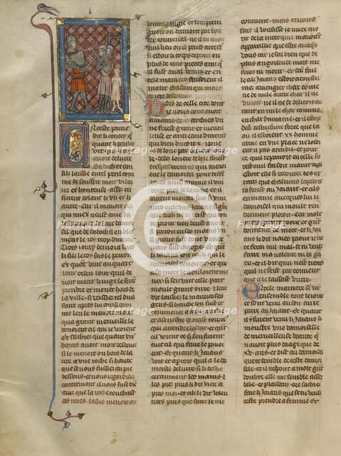 Luces Rescued by the Giant, about 1320-1340. Creator: Unknown.