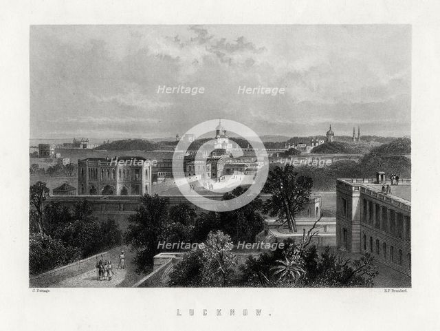 'Lucknow', Uttar Pradesh, India, 19th century. Artist: Edward Paxman Brandard