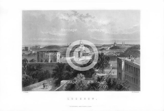 Lucknow, India, 1893.Artist: Edward Paxman Brandard