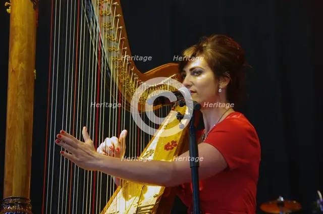 Lucinda Belle, Love Supreme Jazz Festival, Glynde, East Sussex, 2013. Artist: Brian O'Connor.