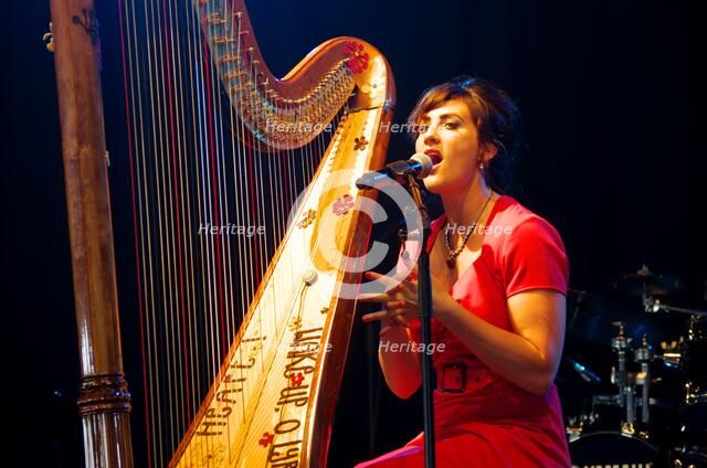 Lucinda Belle, Love Supreme Jazz Festival, Glynde, East Sussex, 2013. Artist: Brian O'Connor.