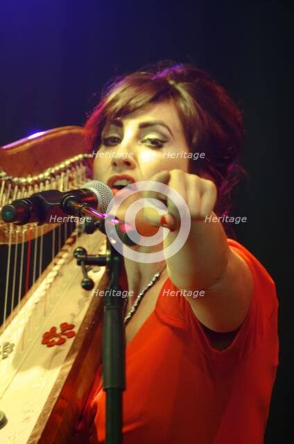 Lucinda Belle, Love Supreme Jazz Festival, Glynde, East Sussex, 2013. Artist: Brian O'Connor.