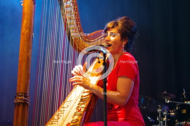 Lucinda Belle, Love Supreme Jazz Festival, Glynde, East Sussex, 2013. Artist: Brian O'Connor.