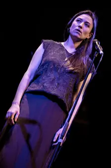 Lucia Cadotsch, 2018. Artist: Alan John Ainsworth