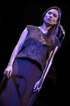 Lucia Cadotsch, 2018. Artist: Alan John Ainsworth