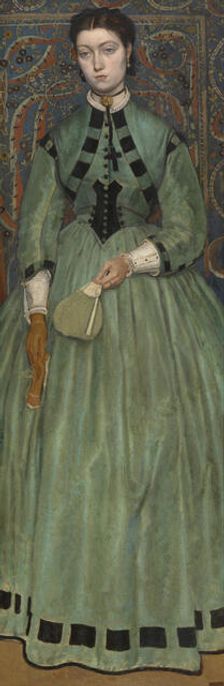 Lucie Leys, the Artist's Daughter, 1865. Creator: Jan August Hendrik Leys