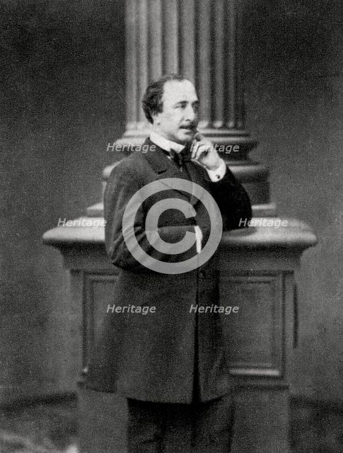 Lucien Anatole Prevost-Paradol, French journalist and essayist, 1860. Artist: Unknown