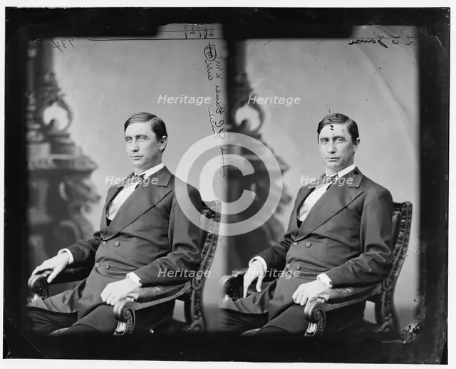 Lucien C. Gause of Arkansas, 1865-1880. Creator: Unknown.