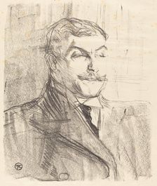Lucien Guitry, 1896. Creator: Henri de Toulouse-Lautrec