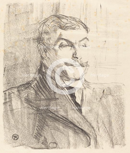 Lucien Guitry, 1896. Creator: Henri de Toulouse-Lautrec.