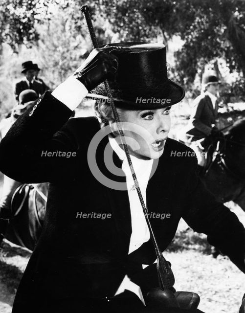 Lucille Ball (1911-1989), American actress in a scene from 'Mame', 1974.  Creator: Unknown.