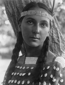 Lucille, c1907. Creator: Edward Sheriff Curtis