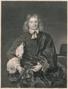 Lucius Carey, Viscount Falkland, (mid 19th century). Creator: Henry Thomas Ryall