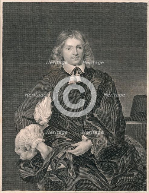 'Lucius Carey, Viscount Falkland, (mid 19th century). Creator: Henry Thomas Ryall.